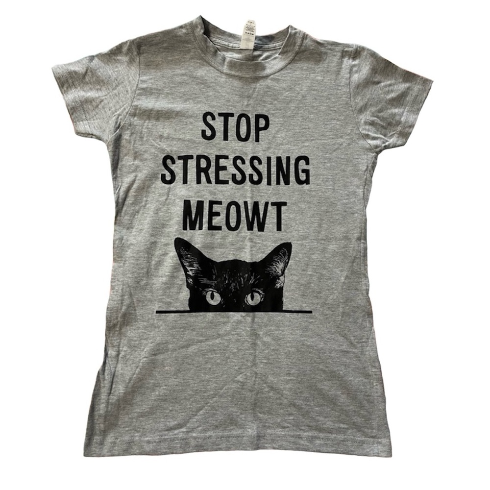 NWOT Cat Graphic T-Shirt